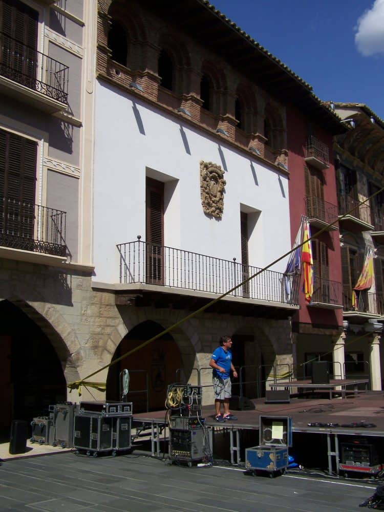 Casa consistorial grausina (Fotografía: Angel Gayúbar)
