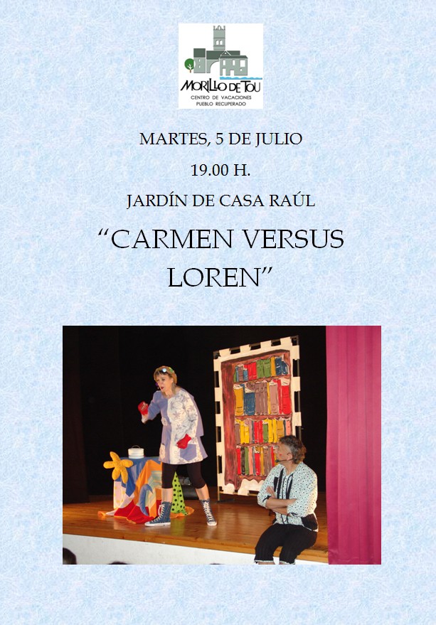 CARMEN VS LOREN en Morillo de Tou