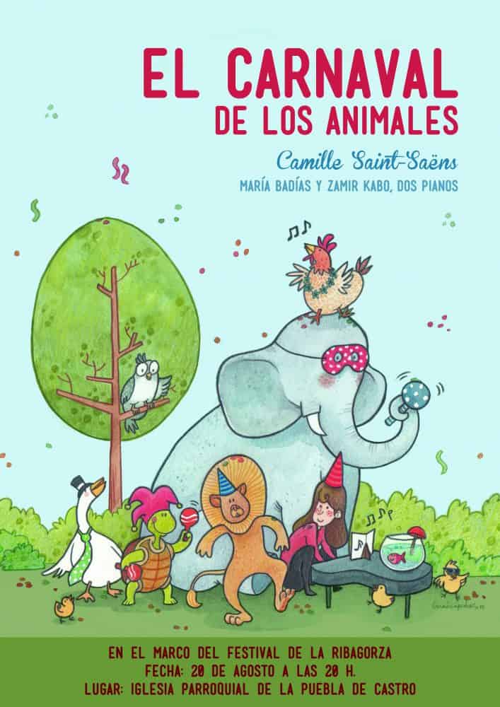 Cartel Carnaval de los Animales