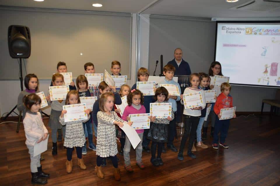 Hidro-Nitro entrega los premios del V Certamen de Tarjetas Navideñas