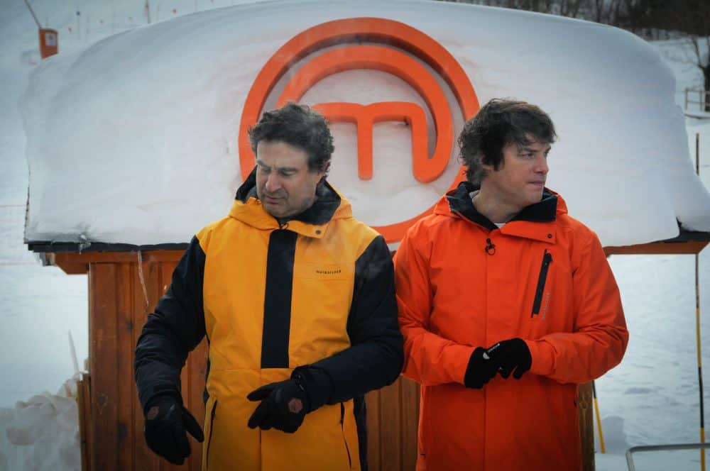 pepe rodríguez y jordi cruz en cerler (Fotografía: Aramon)