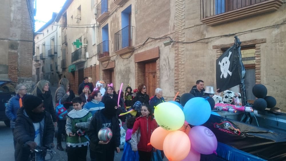 Carnaval infantil, en San Esteban de Litera