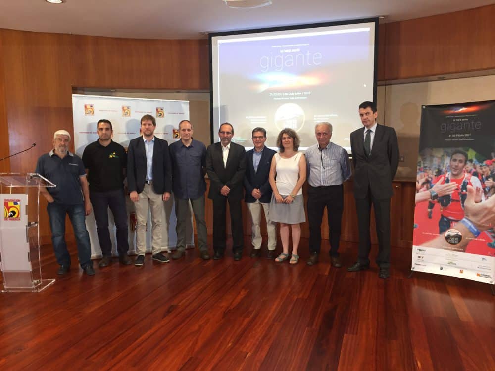 presentación del trail del aneto 2017 (Fotografía: DPH)