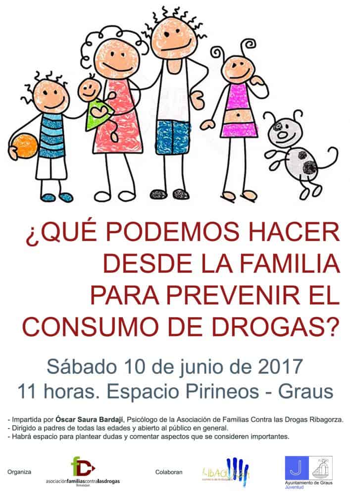 Charla contra las drogas en Graus