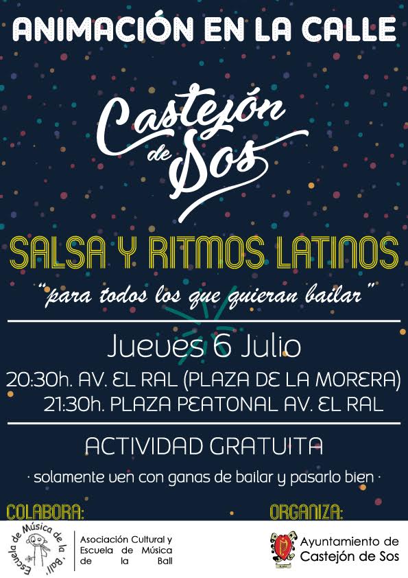 ANIMACIÓN EN LA CALLE EN CASTEJÓN DE SOS