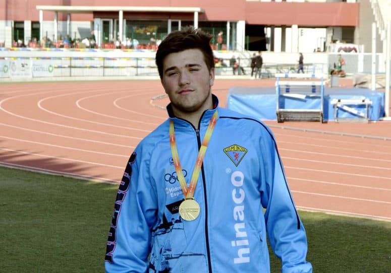 El grausino Juan Díaz se proclama campeón de España en lanzamiento de martillo