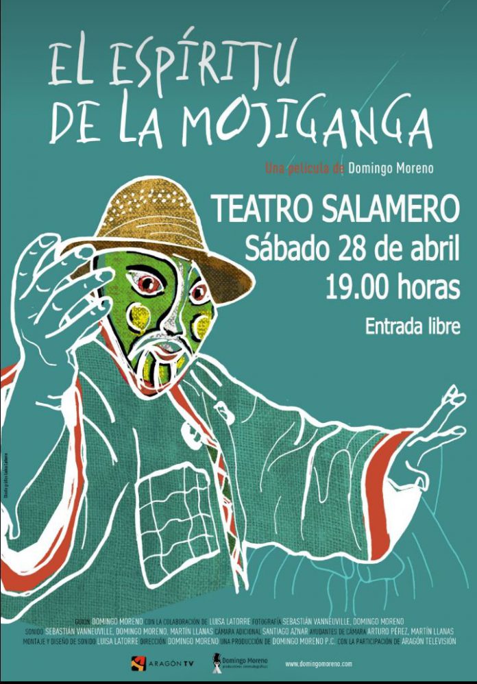 Cartel d ela proyección del documental este sábado en Graus