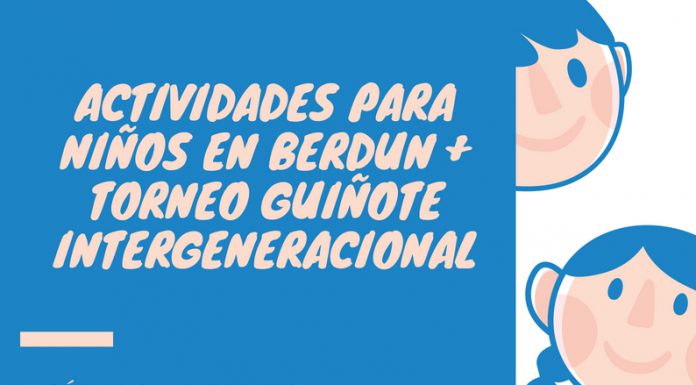 BERDÚN: Actividades infantiles el 19 organizadas por la Comarca de la Jacetania