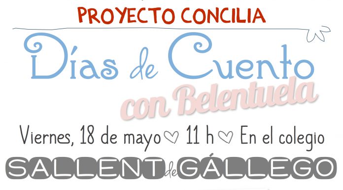 SALLENT DE GÁLLEGO: Belentuela y el Proyecto CONCILIA continúan llevando la purpurina mágica de la igualdad a los colegios de la provincia