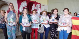 Brillante XX Encuentro de Bolillos de Sariñena con 300 participantes
