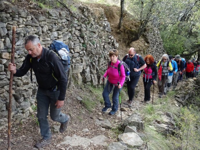 Participantes en una de las últimas excursiones del CER (Fotografía: Carlos Bravo)