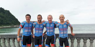 Mayencos Brico-Jaca Triatlón en el Triatlón de Zarautz