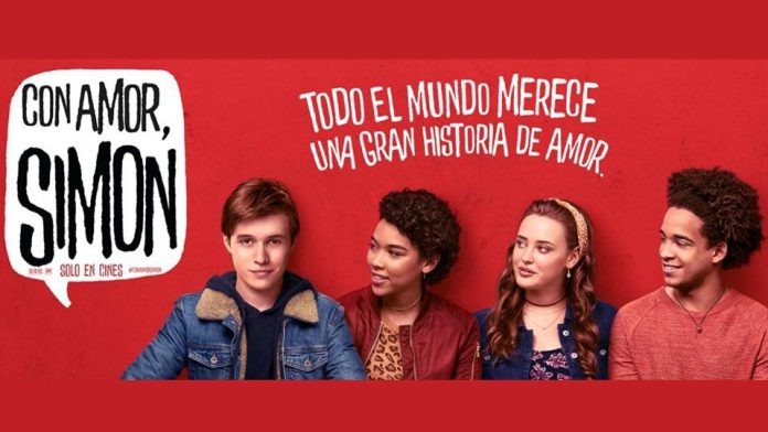 Cartel de la película Con amor, Simón