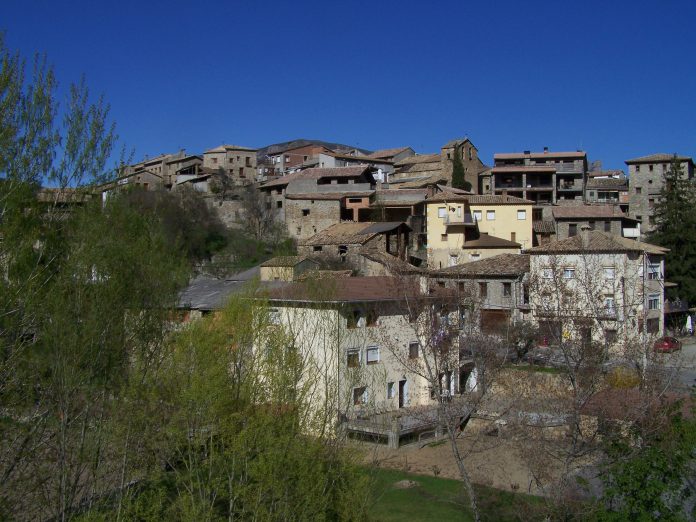 La Puebla de Roda, una de las localidades afectadas por la avería (Fotografía: Angel Gayúbar)