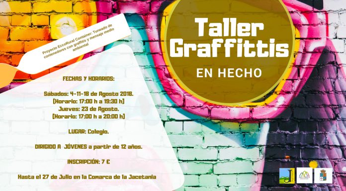 HECHO: Taller de graffittis