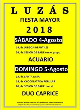 Luzás fiestas