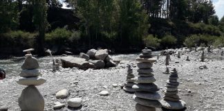 Miguel Clavería gana el Tercer Concurso de Piedras en Equilibrio de Graus