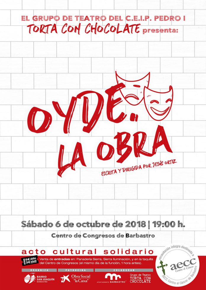 CARTEL TEATRO SOLIDARIO BARRIO SAN JOAQUIN