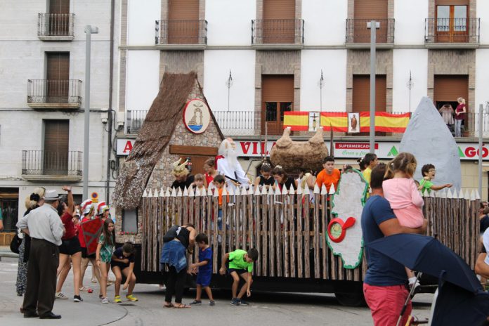 carroza ganadora en el concurso de este año (Foto: Silvia Ardanuy)