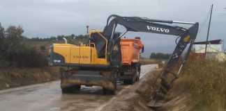 Comienzan los trabajos de refuerzo de firme en la carretera de Apiés