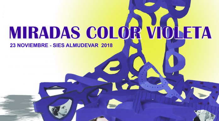 Jornadas de sensibilización, en el SIES Pirámide de Almudévar, con motivo del Día contra la Violencia de Género. “Miradas color violeta