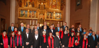 Encuentro de corales de Sariñena y Mèzin