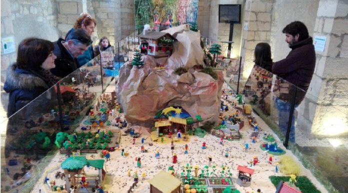 Belén playmobil en Benabarre2 (Foto: Servicio especial)