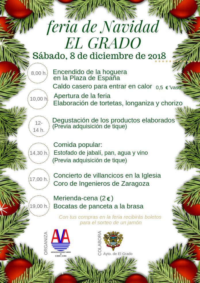 Cartel Feria Navidad 2018 imagen