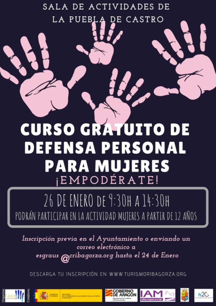 La Puebla de Castro Curso Defensa Personal para Mujeres 26 enero