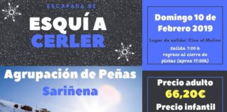SARIÑENA: Esquiar en Cerler con la Agrupación de Peñas