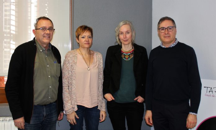 Paco Ratia, Silvia Fernández, Marta Peña y Carmelo Bosque.