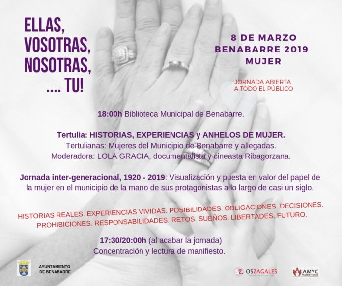 Benabarre tertulia historias, experiencias y anhelos de mujer