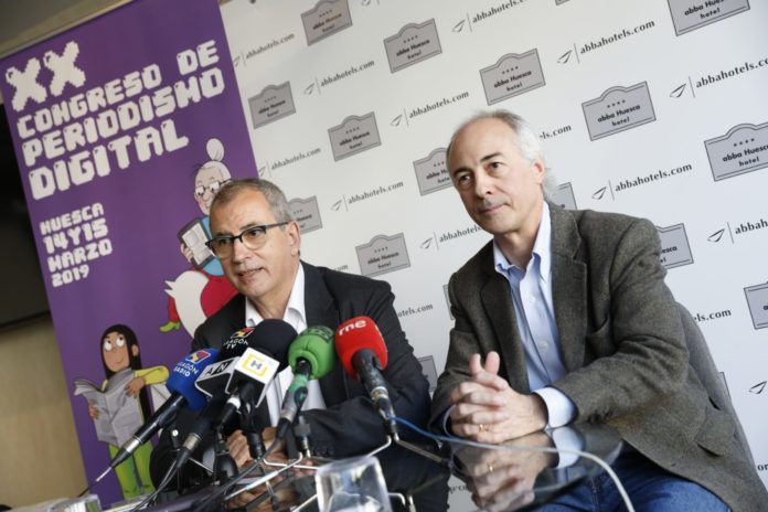 Fernando García Mongay y Juan Carlos Iragorri en la rueda de prensa
