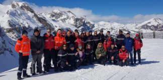 Jornada técnica para analizar actuaciones ante posibles emergencias en las pistas de esquí de la Jacetania