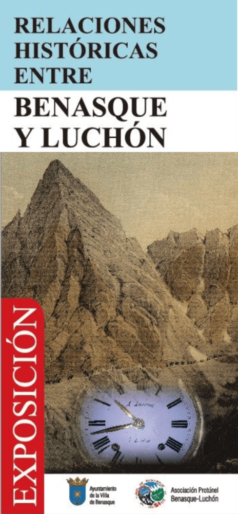 Benasque cartel exposición realciones históricas con Luchón