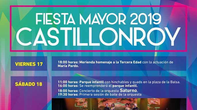 CASTILLONROY: Fiestas