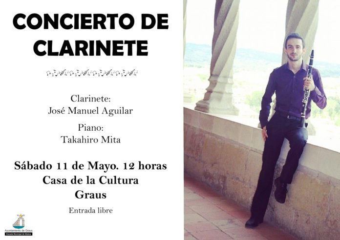 Cartel concierto clarinete