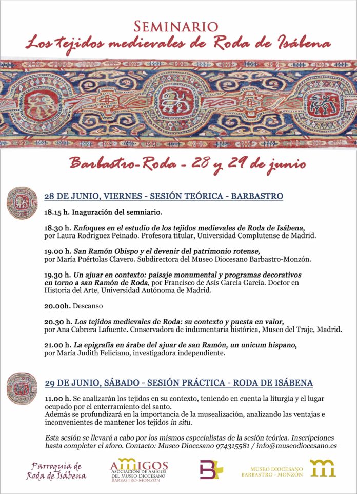 Seminario Los tejidos medievales de Roda de Isábena
