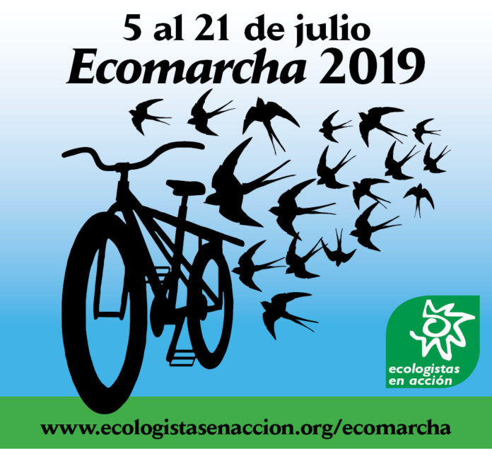 Cartel de la Ecomarcha 2009
