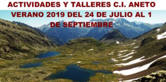 Cartel de las actividades