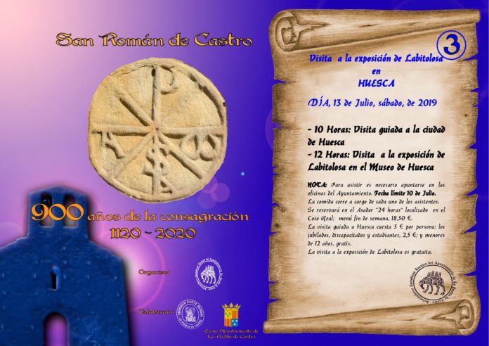La Puebla de Castro - Visita a la Exposición de Labitolosa en Huesca.