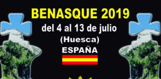 Cartel del Open de Ajedrez de Benasque 2019