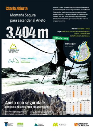 Benasque Charla Aneto con seguridad