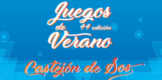 Cartel anunciador de los Juegos de Verano de Castejón de Sos