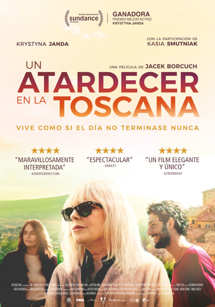 Cartel de la película Un atardecer en la Toscana