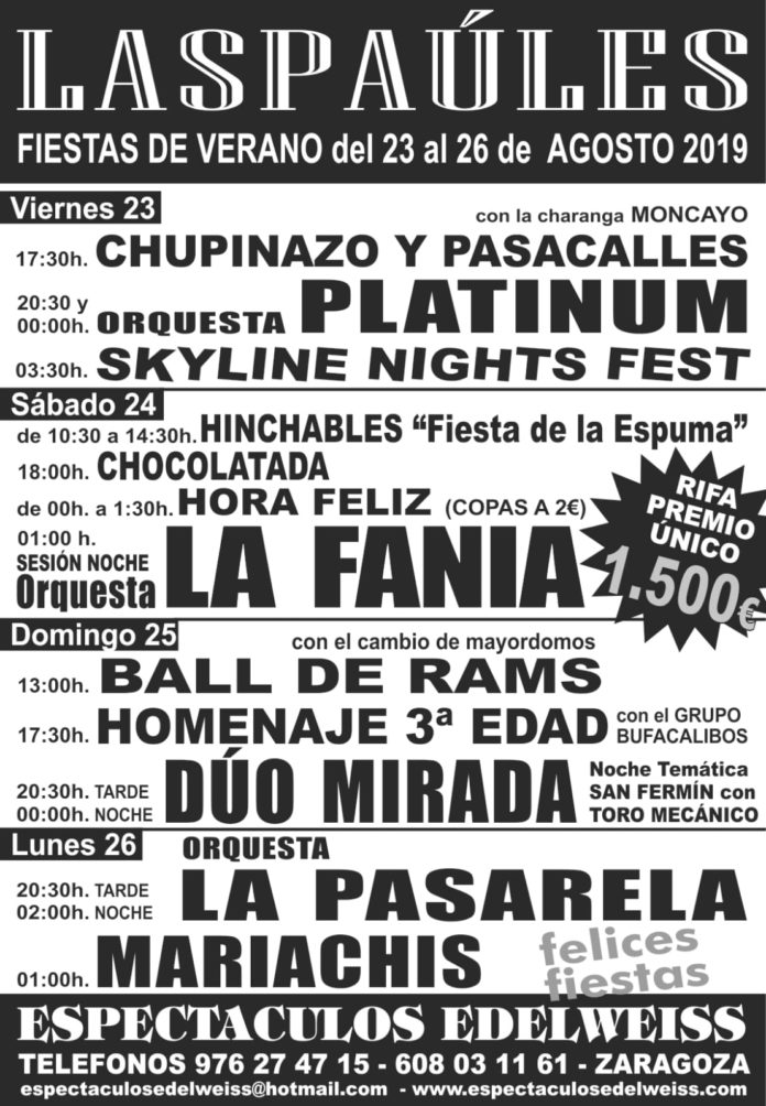 Laspaúles Fiestas
