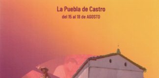 Cartel anunciador d elas fiestas de La Puebla de Castro