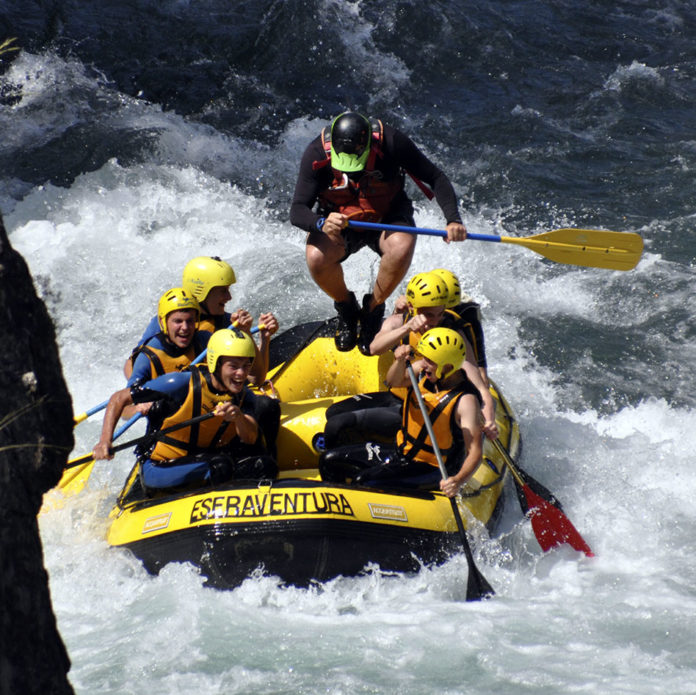 Un descenso en rafting por las aguas del Ésera (Foto: Eseraventura)