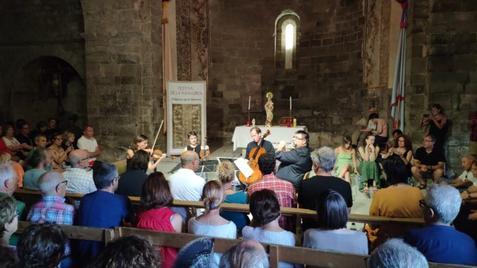 Concierto celebrado en la iglesia de Montañana (Foto: Carlota Mur)