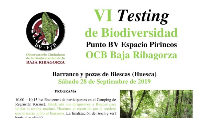 Biescas de Obarra VI Testing Biescas 28-9-2019